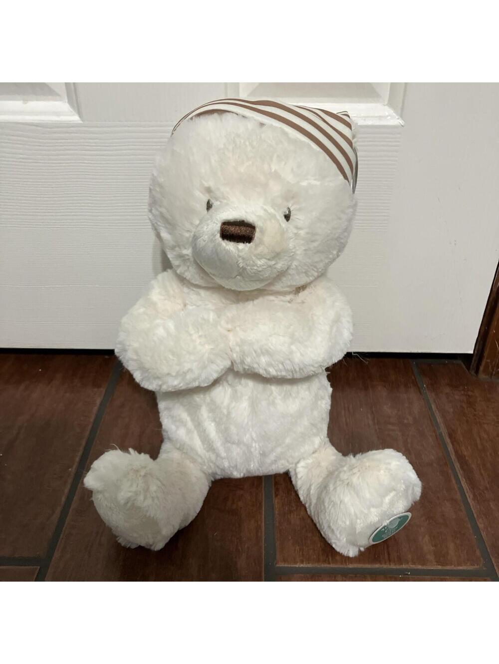 Baby Gund Goodnight Prayer Bear Teach Child To Pray The “our Father”pray W Music